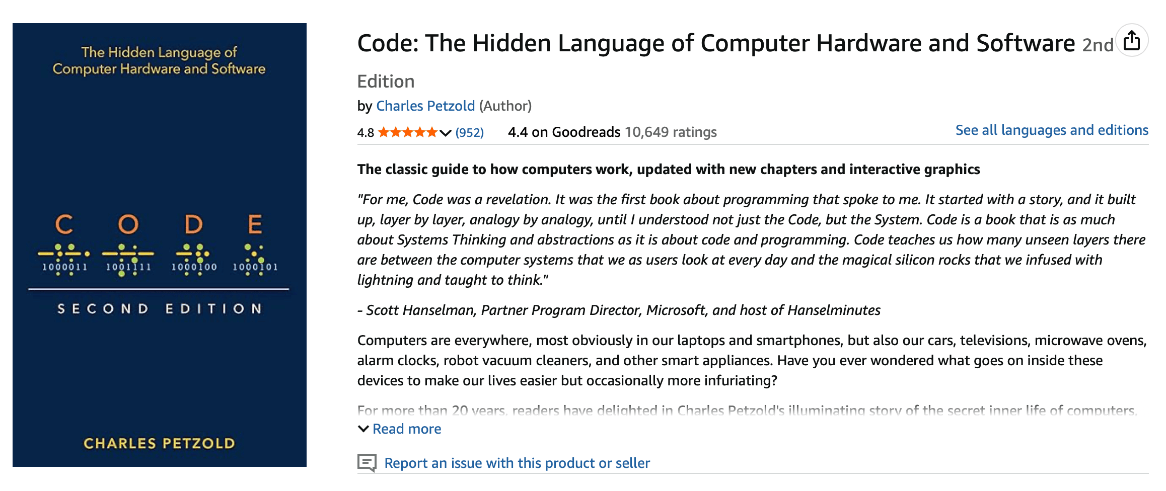 Code by Charles Petzold.