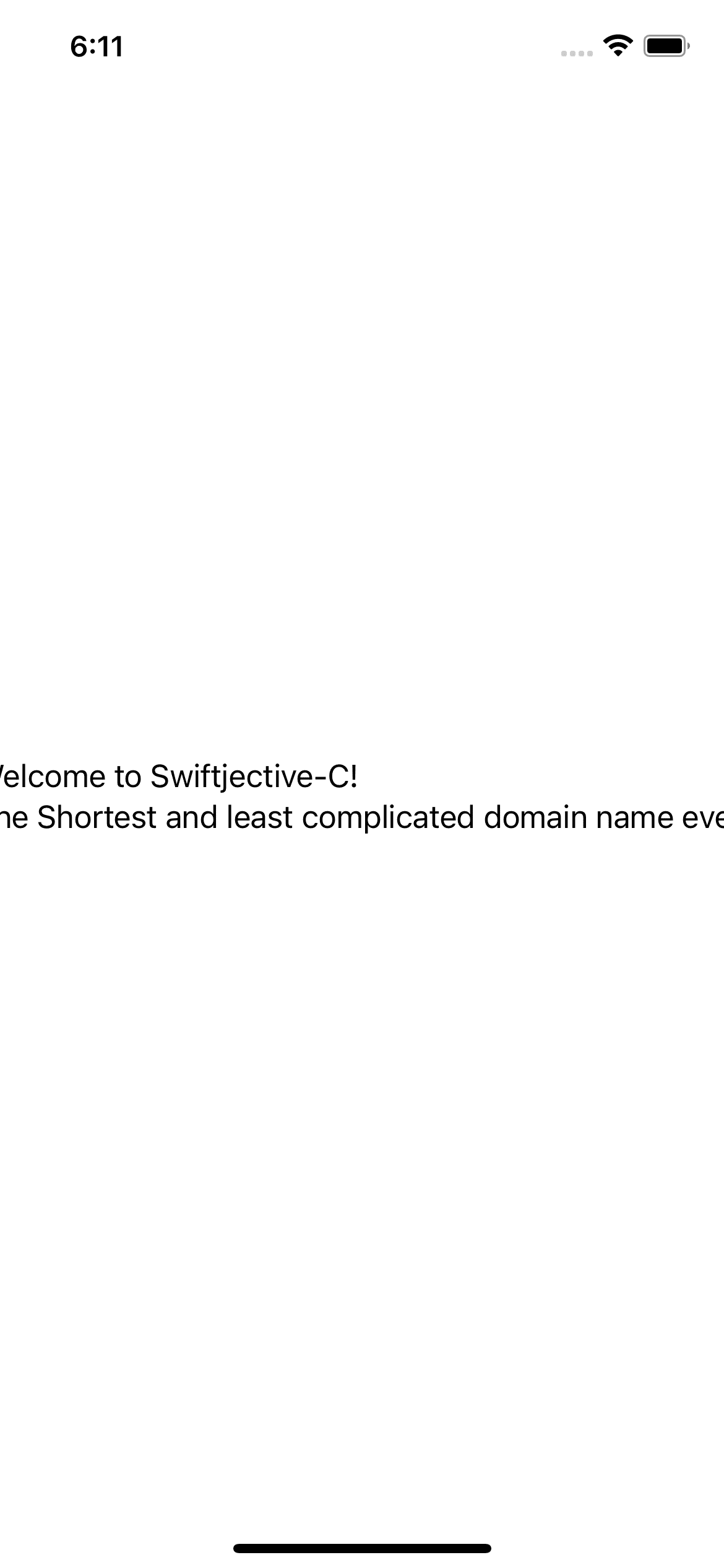 Text control in SwiftUI using the fixed size modifier.